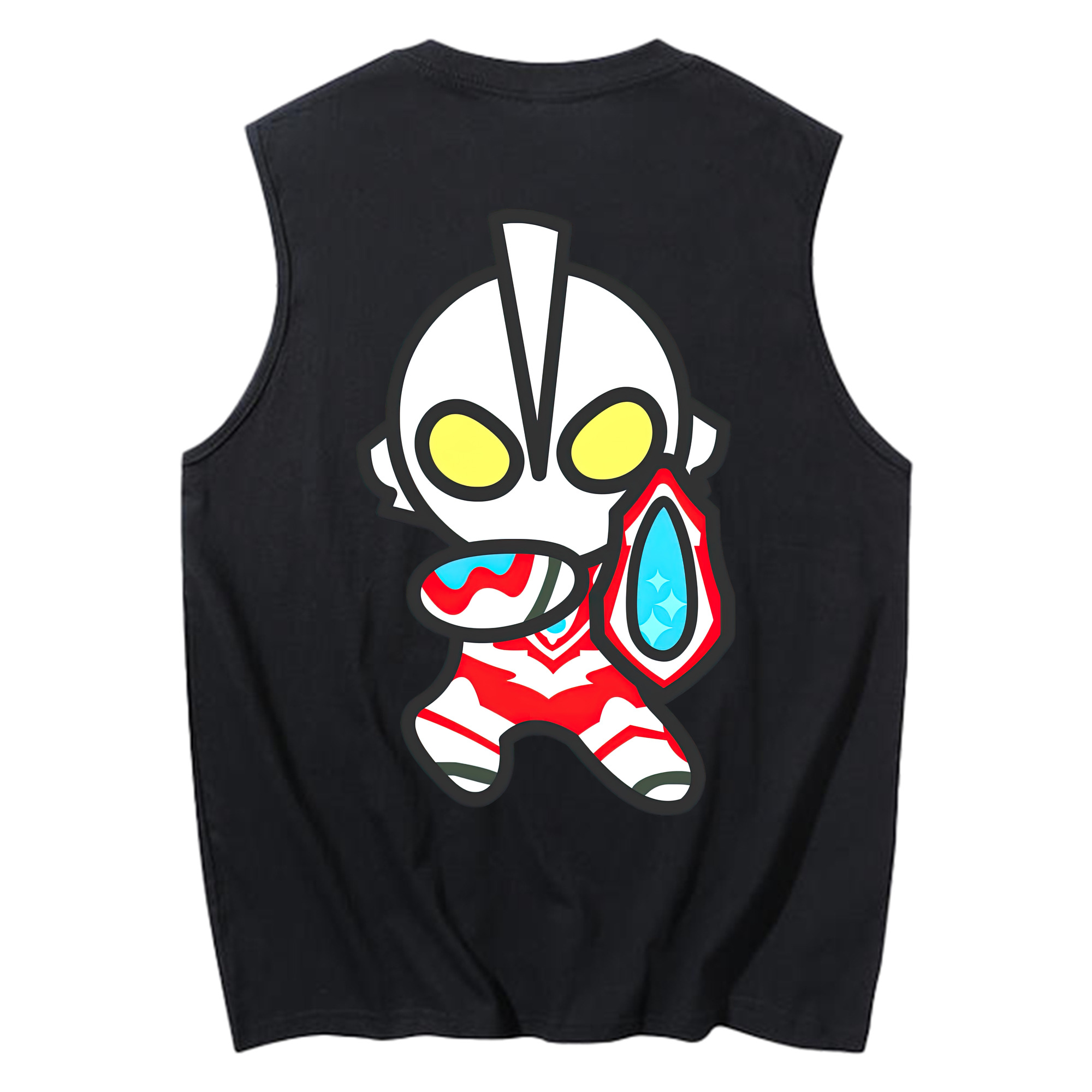 ウルトラマン Ultraman コットン100％タンクトップ（背面プリント）