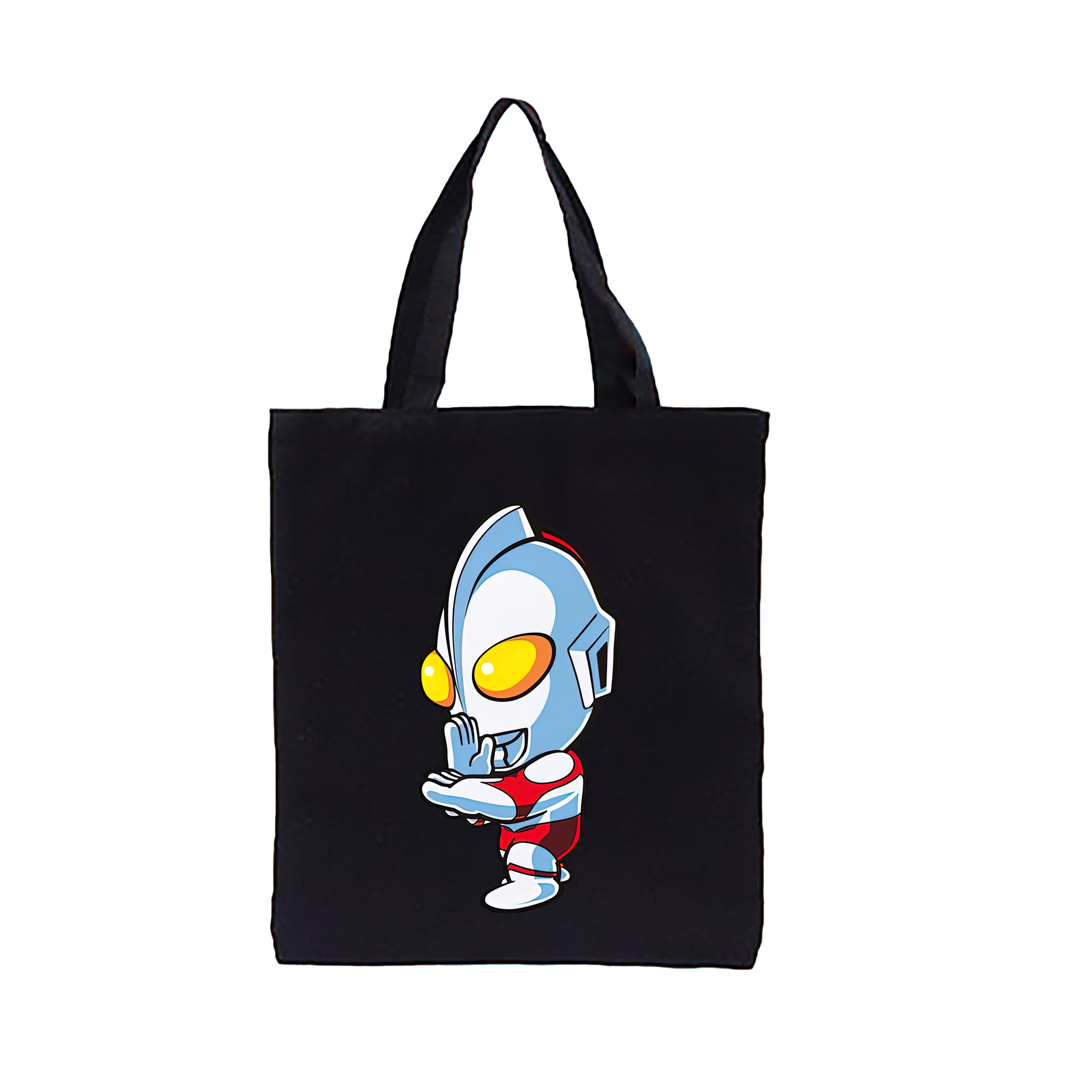 （画像用） ウルトラマン Ultraman 縦型キャンバス生地手提げバッグ　トートバッグ