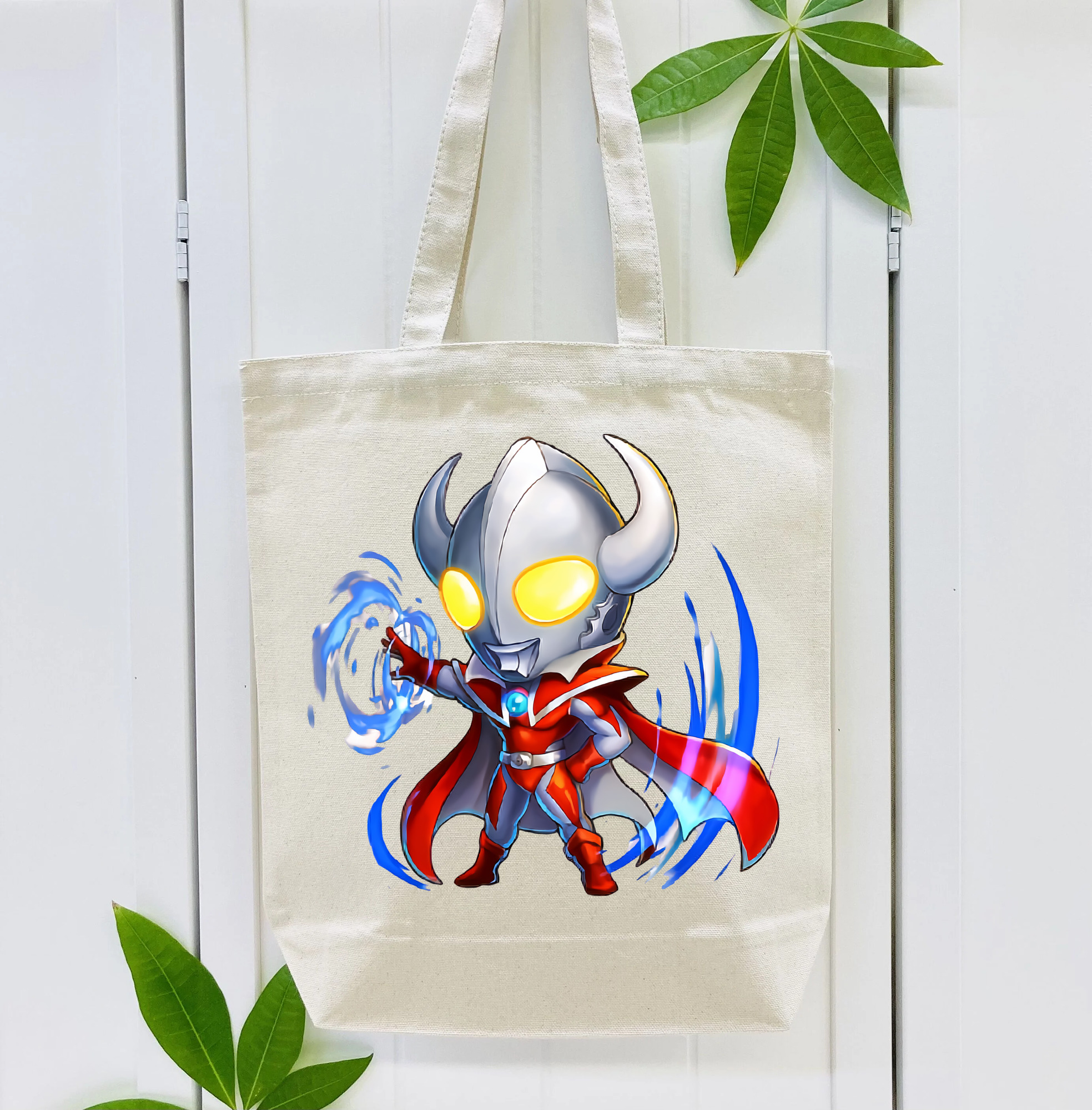 ウルトラマン Ultraman 縦型キャンバス生地手提げバッグ　トートバッグ