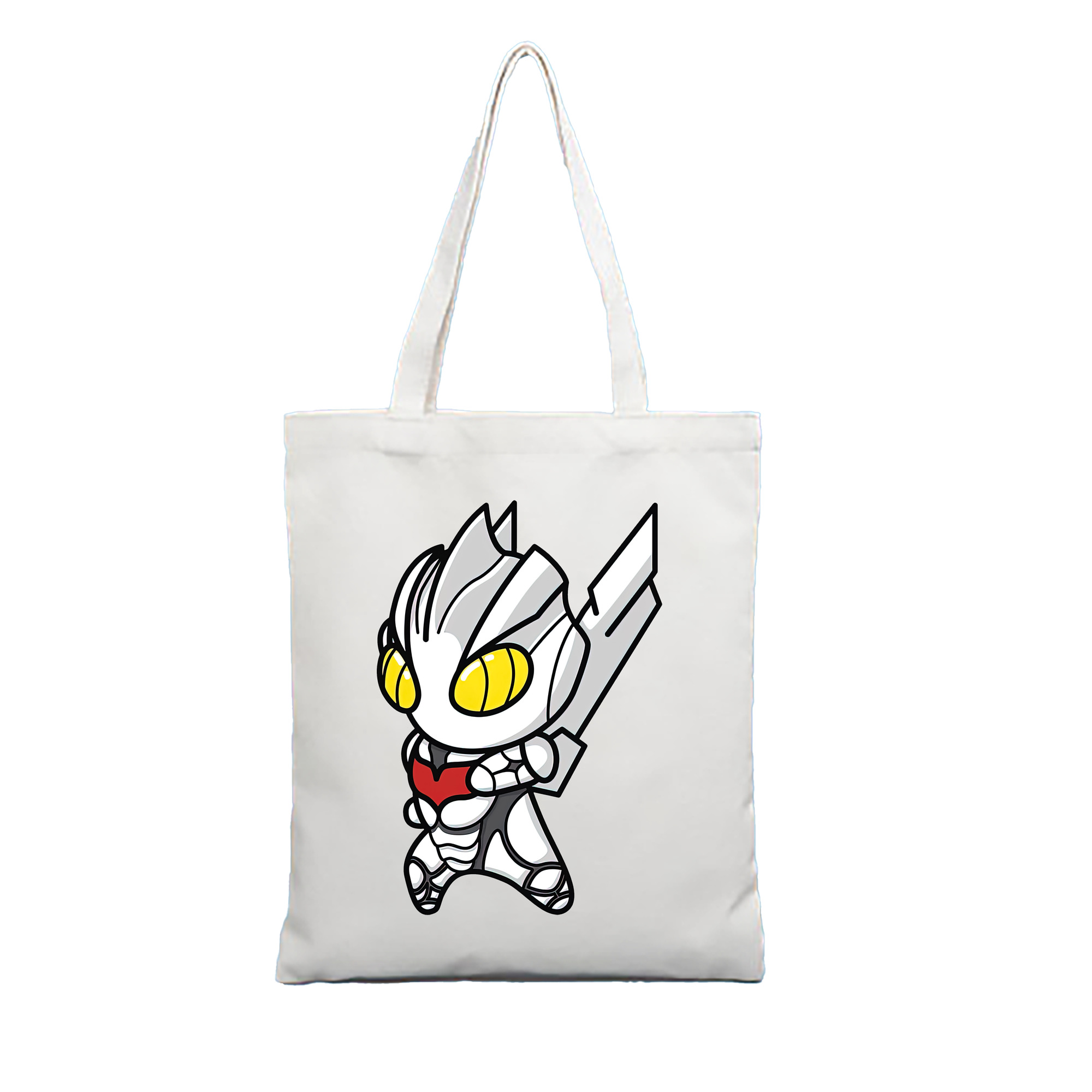 （画像用） ウルトラマン Ultraman 縦型キャンバス生地手提げバッグ　トートバッグ