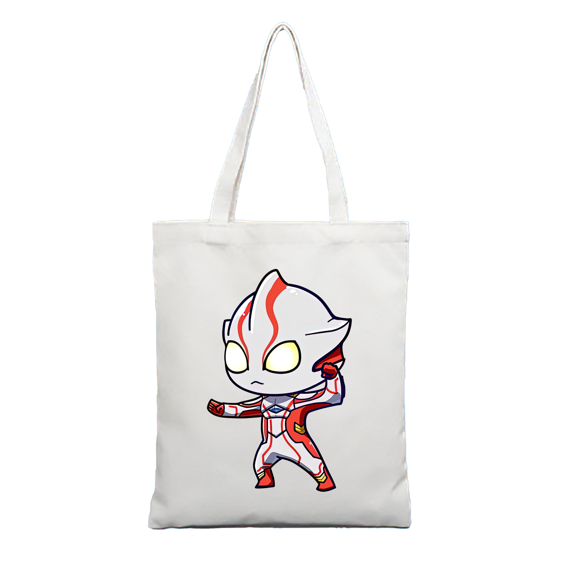 （画像用） ウルトラマン Ultraman 縦型キャンバス生地手提げバッグ　トートバッグ
