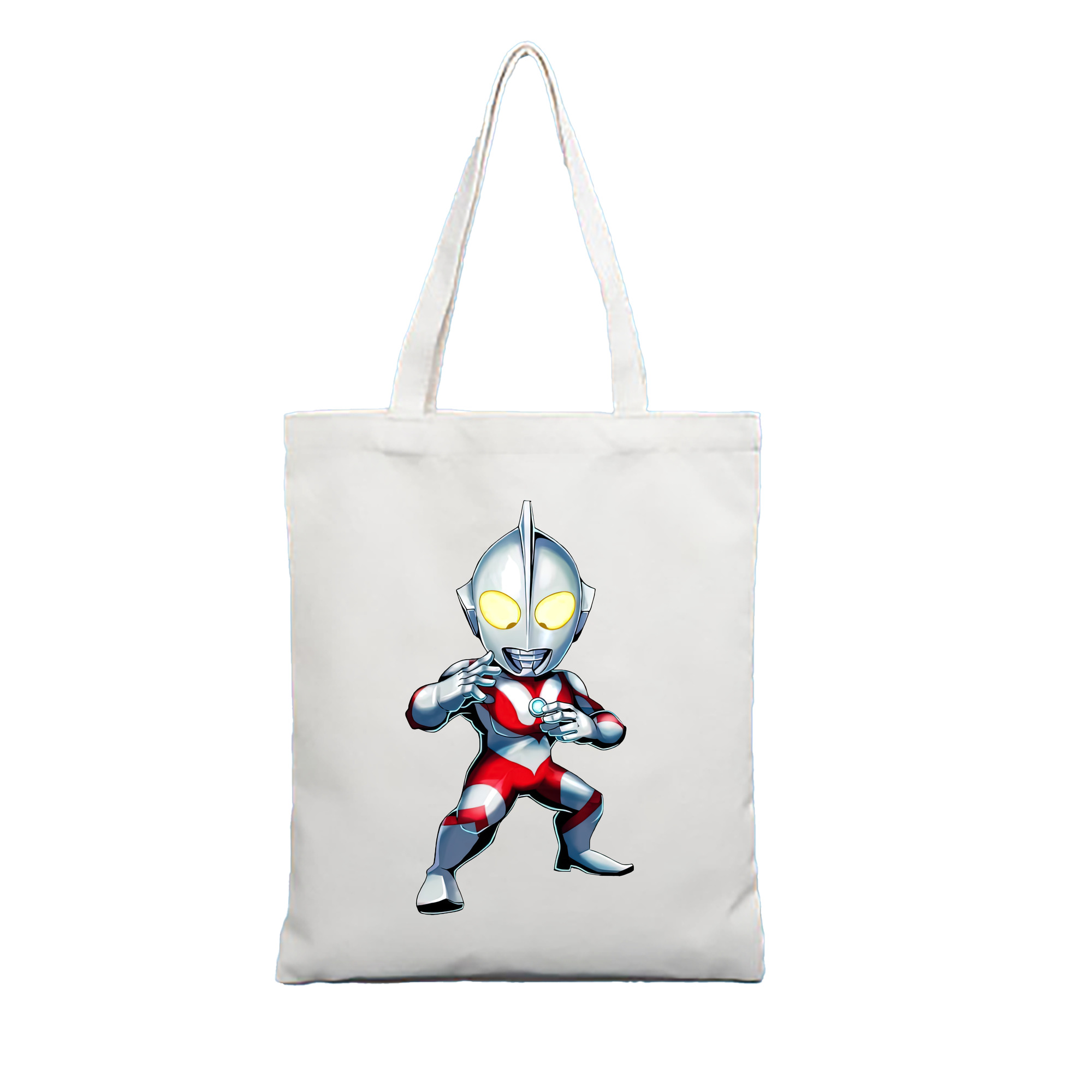（画像用） ウルトラマン Ultraman 縦型キャンバス生地手提げバッグ　トートバッグ