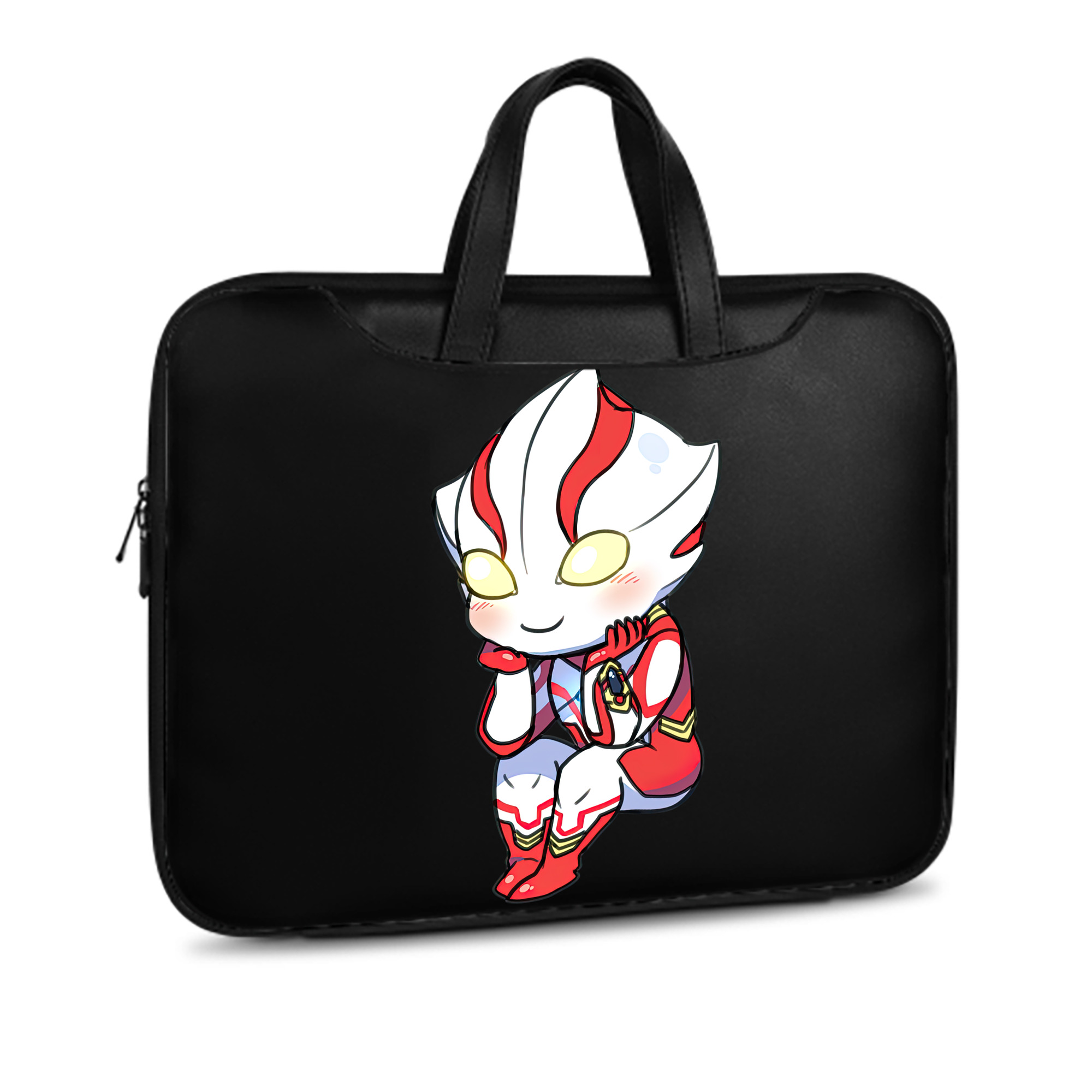 （画像用） ウルトラマン Ultraman レザーラップトップバッグ　ノートパソコンケース
