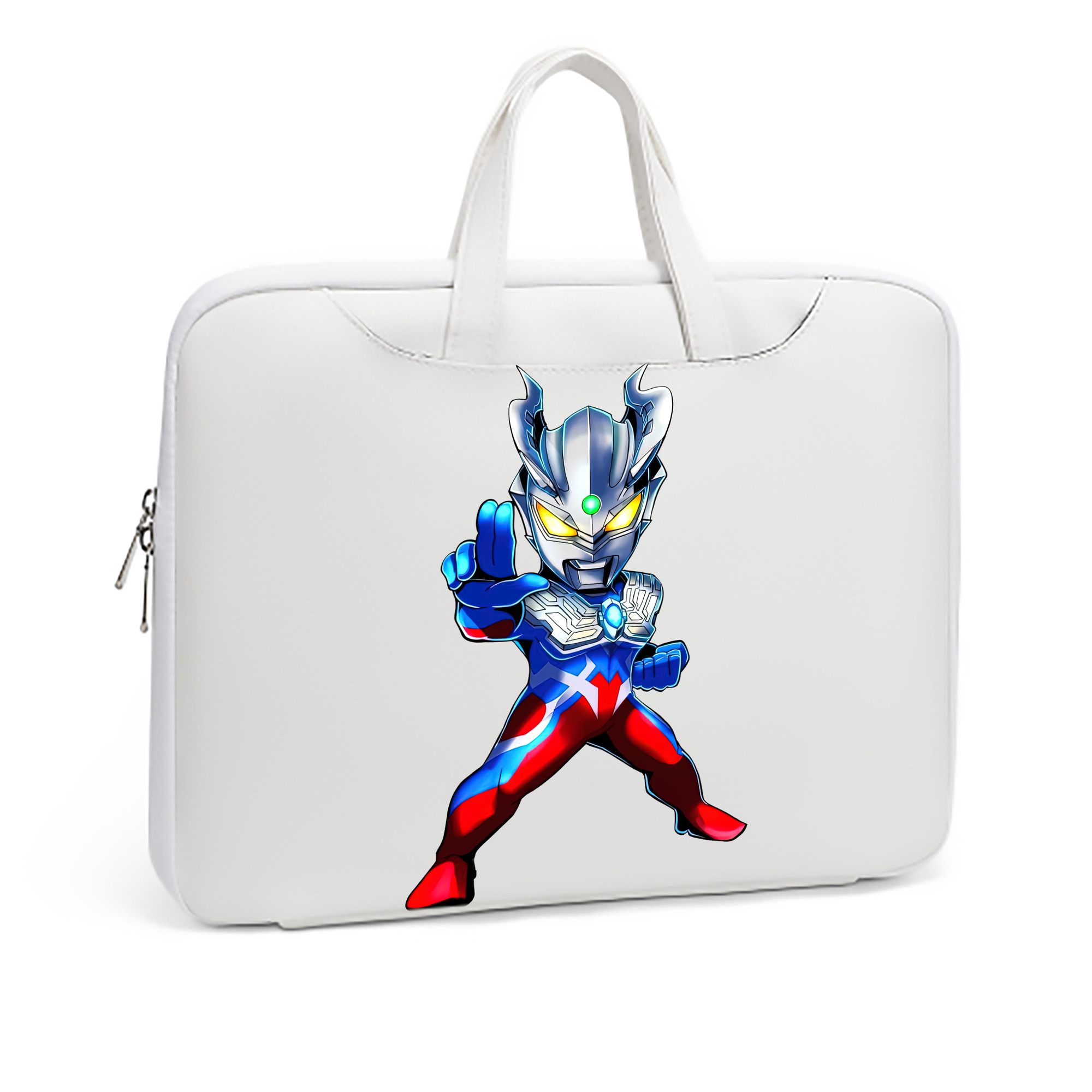 （画像用） ウルトラマン Ultraman レザーラップトップバッグ　ノートパソコンケース
