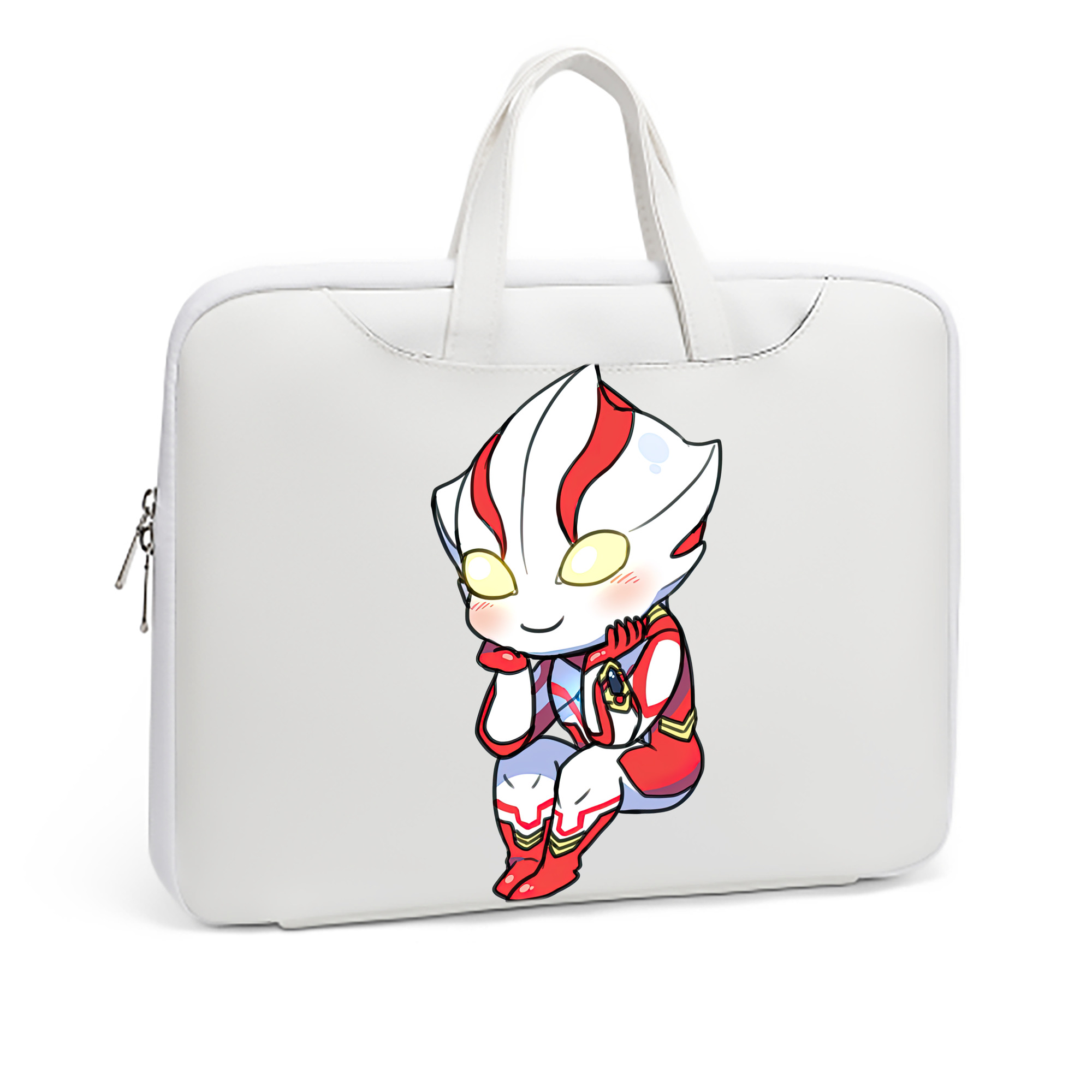 （画像用） ウルトラマン Ultraman レザーラップトップバッグ　ノートパソコンケース