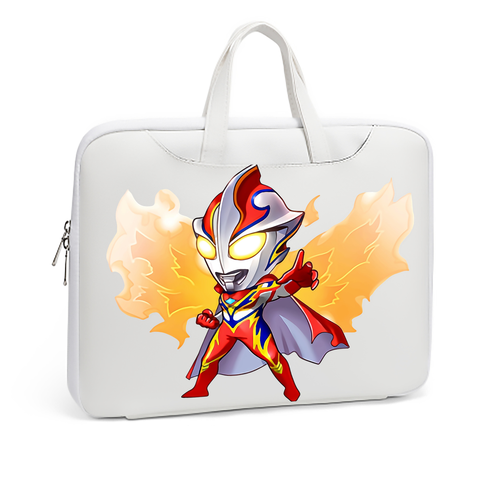 （画像用） ウルトラマン Ultraman レザーラップトップバッグ　ノートパソコンケース